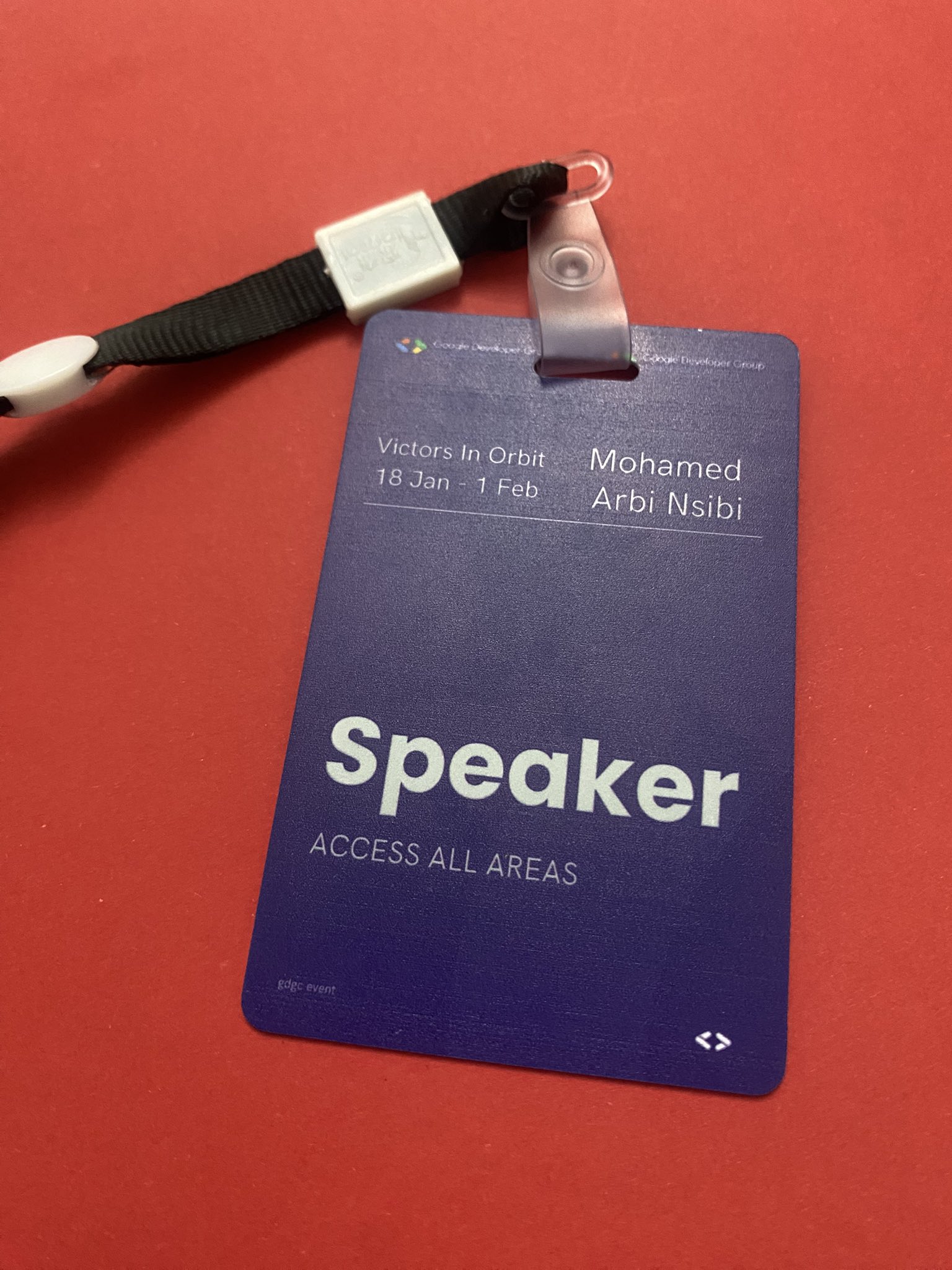 Vectors in Orbit Speaker Badge